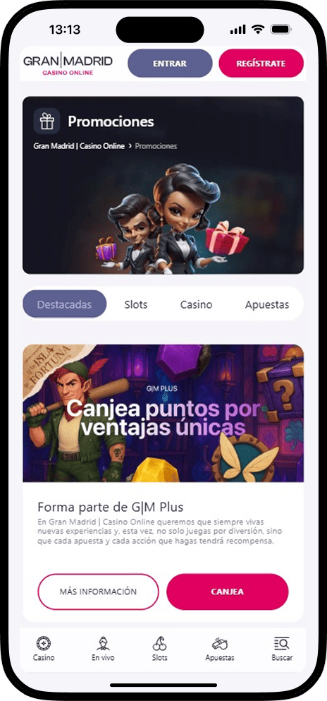 Gran Madrid Casino Online Promocions