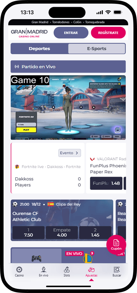 Gran Madrid Apuestas eSports
