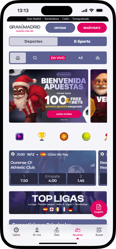 Gran Madrid Apuestas Deportivas